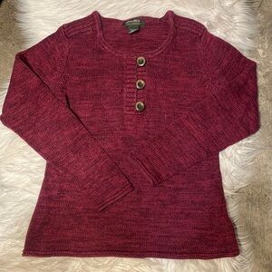 EDDIE Bauer Button‎ Up Sweater